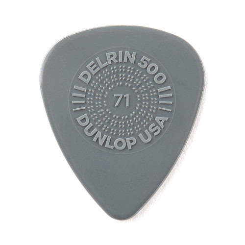 Dunlop Prime Grip Delrin 500 0,71 mm - grau Dunlop Prime Grip Delrin 500 0,71 mm - grau